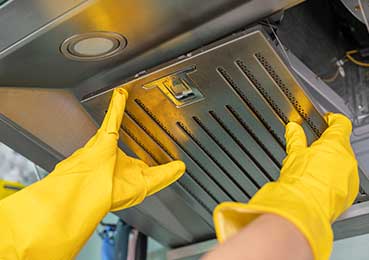 Extractor fan & cooker hood cleaning