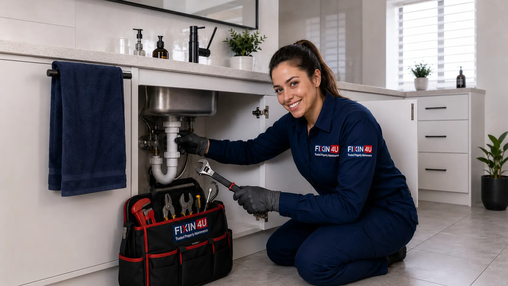 Fixin4u plumbing services for repairs and small installations