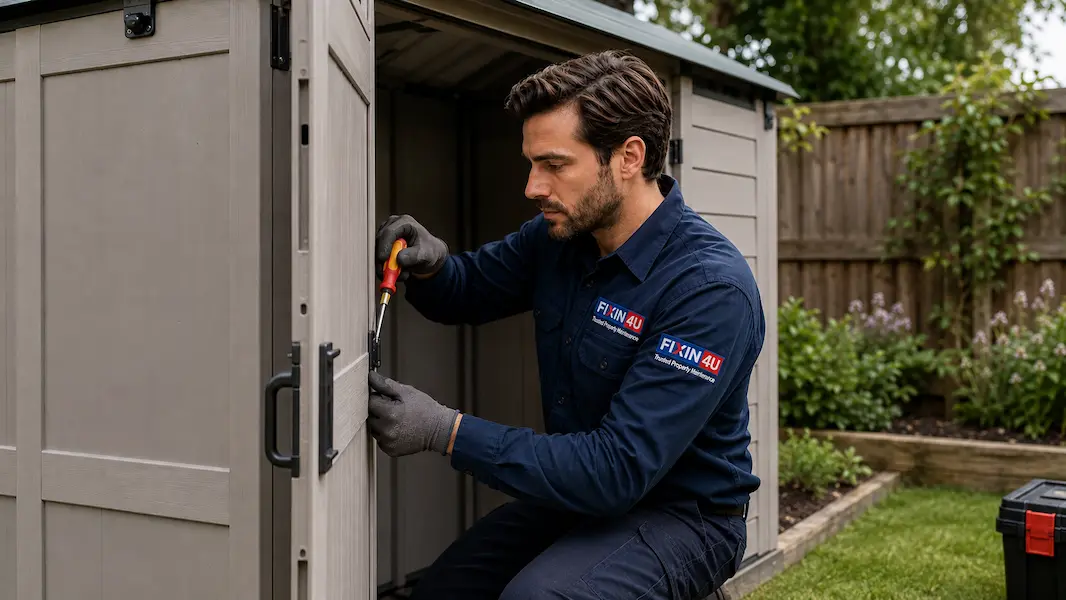 Garden Shed & Outdoor Storage Assembly