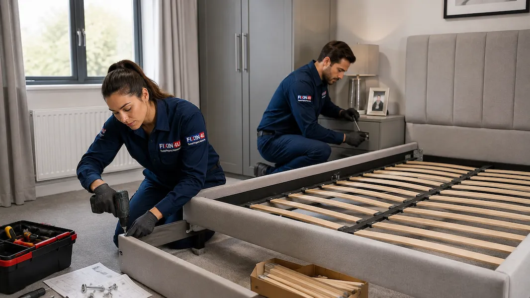 Bed and bedside furniture assembly service
