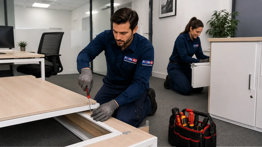 Office furniture assembly and setup service